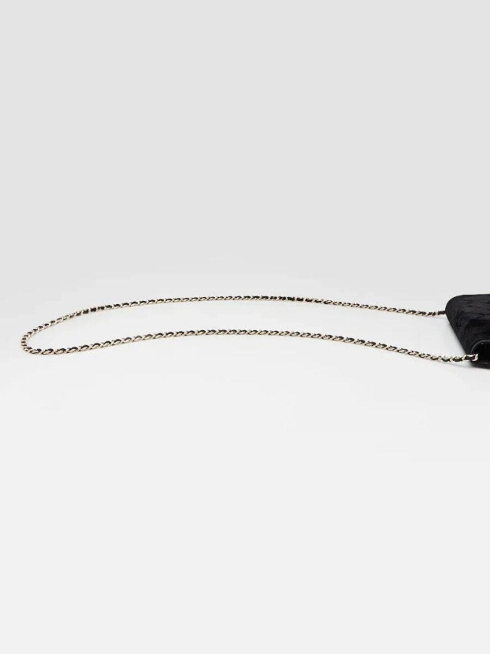 Chanel Black Quilted Velvet Boy WOC Clutch Bag - Picture 7 of 12